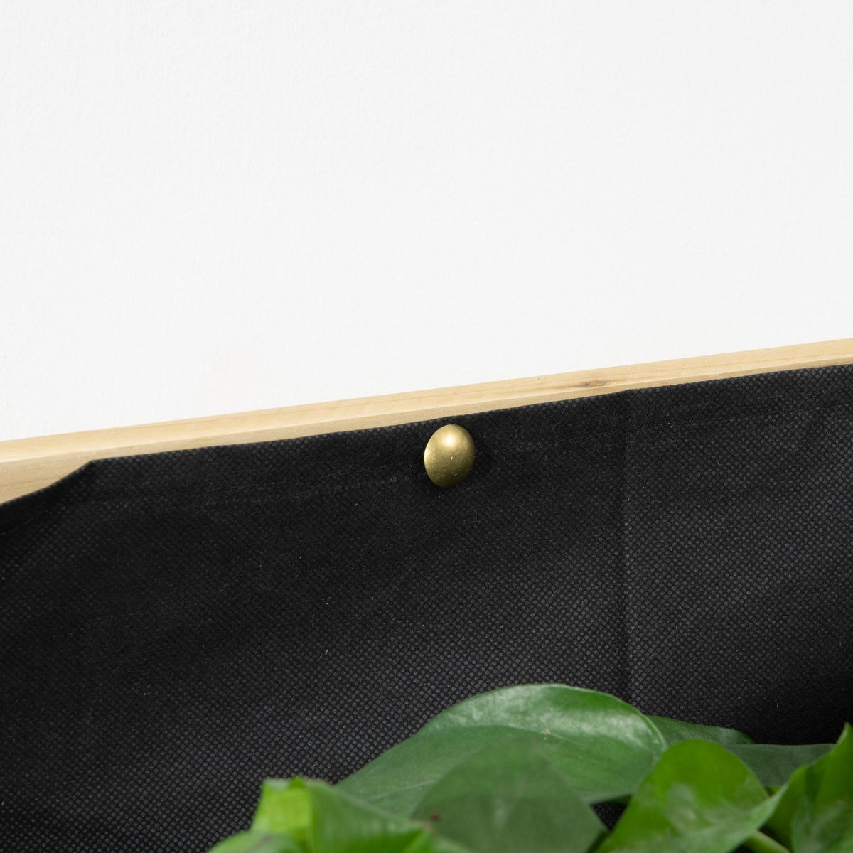 Raised bed planter flower box with table, cupboard vegetable bed for garden, terrace and balcony, wood, natural, 105 x 39.5 x 105 cm