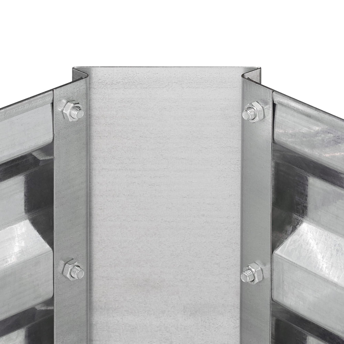 Raised metal bed