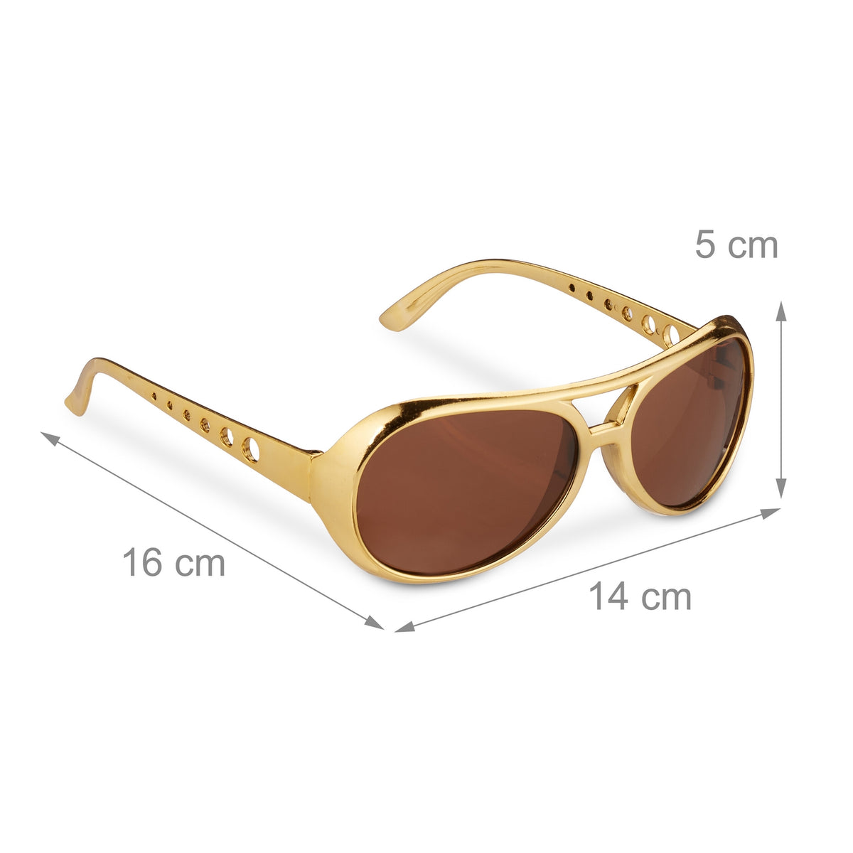Rapper Party Glasses – Plastic, Tinted Lenses