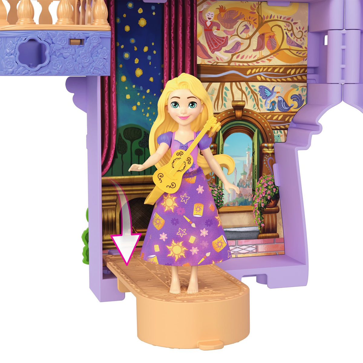 Rapunzel Stacking Castle with Doll and Accessories