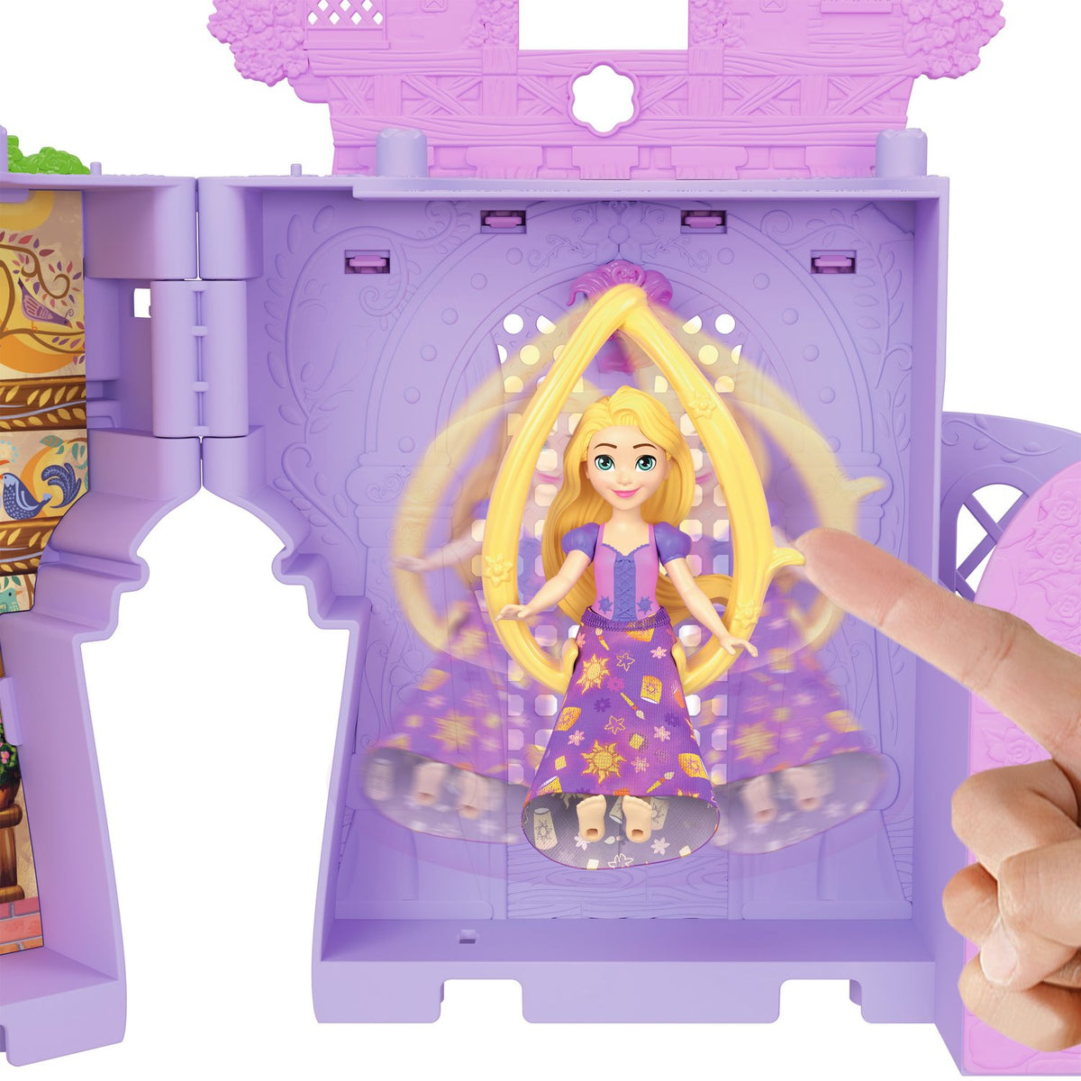 Rapunzel Stacking Castle with Doll and Accessories