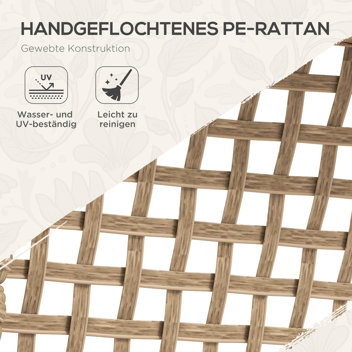 Rattan Seating Group, 5 Pieces. Garden Furniture Set, Balcony Set For 4 People, Balcony Furniture With 1 Table, 4 Chairs, Garden Furniture Including Cushions
