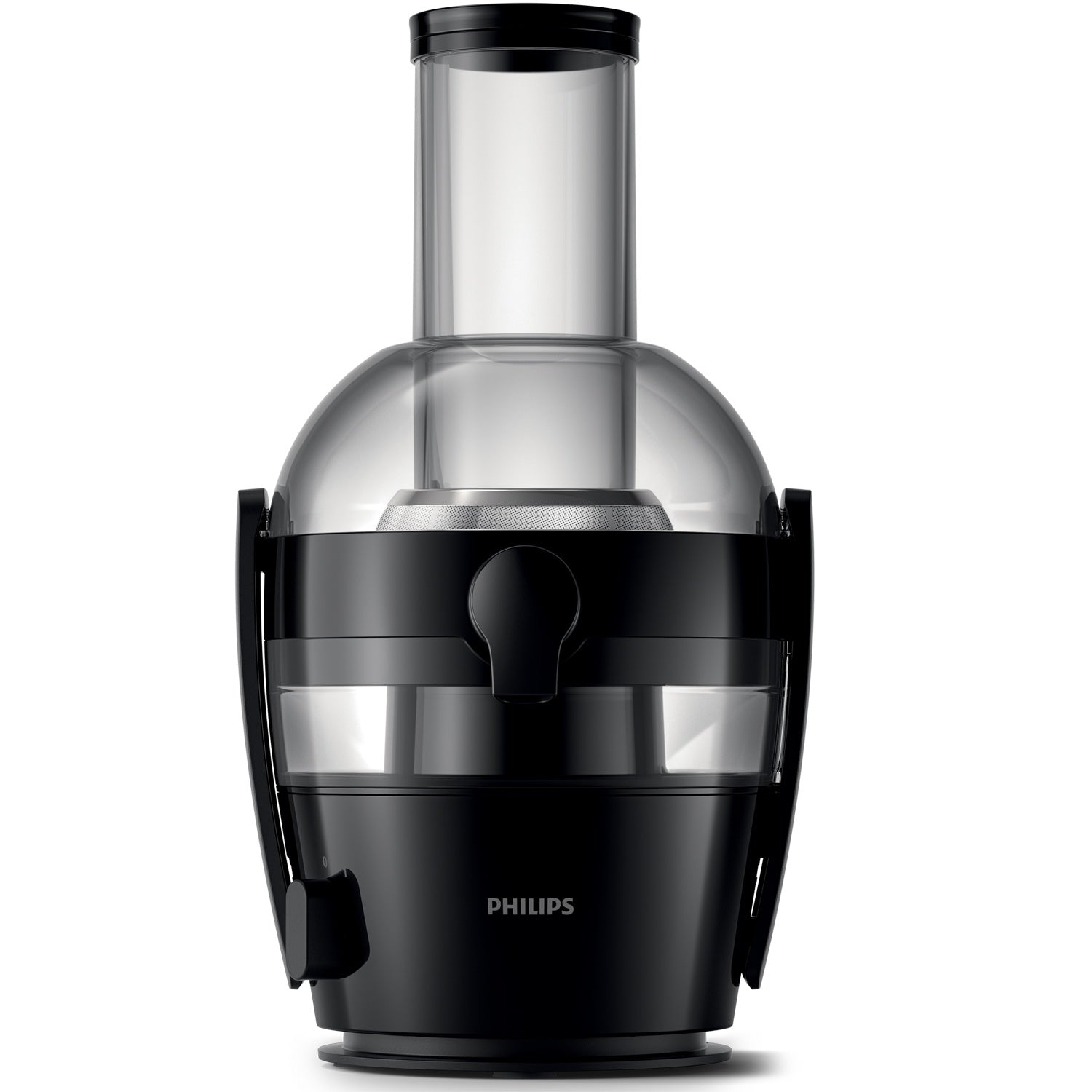 Raw juice centrifuge HR1855 800W, black, 1 speed,