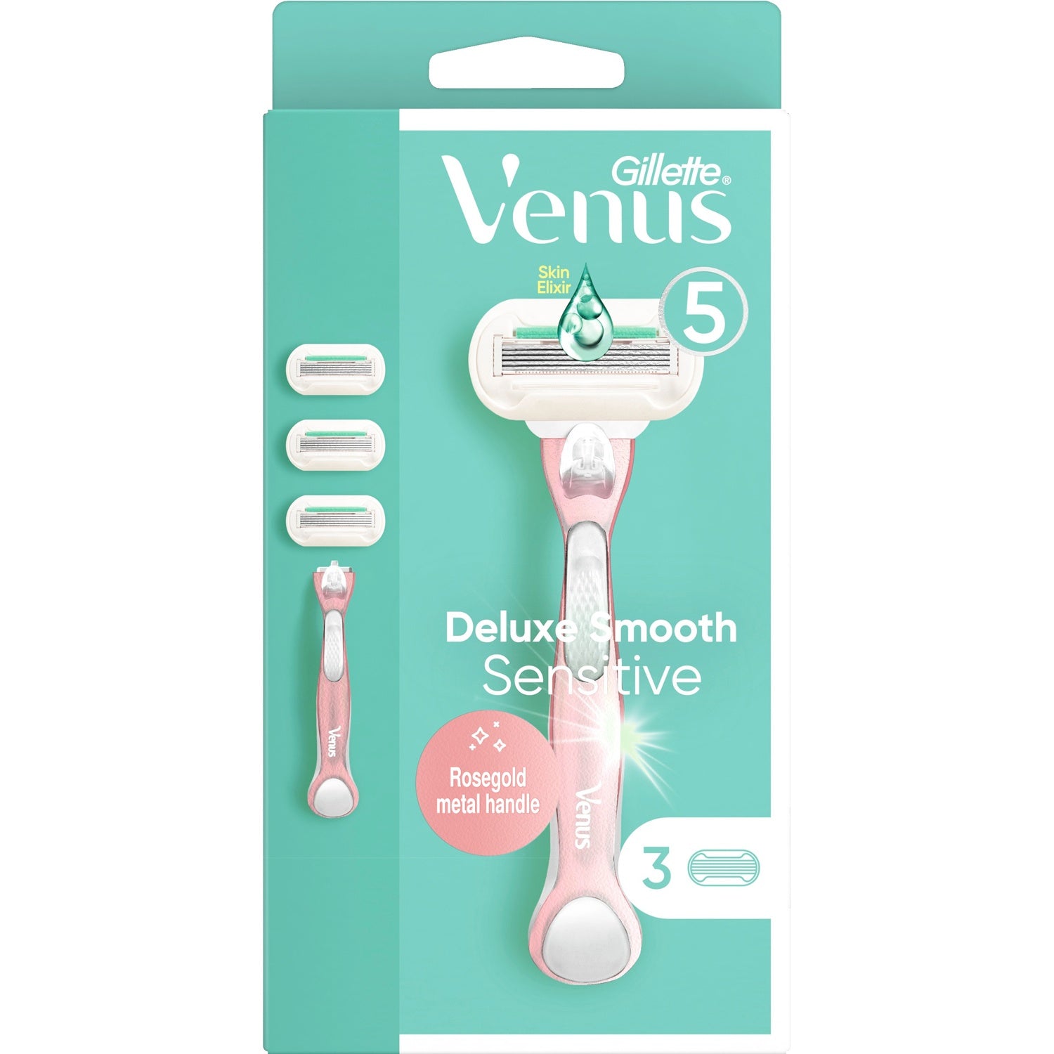 Razor Deluxe Smooth Sensitive 3 blades
