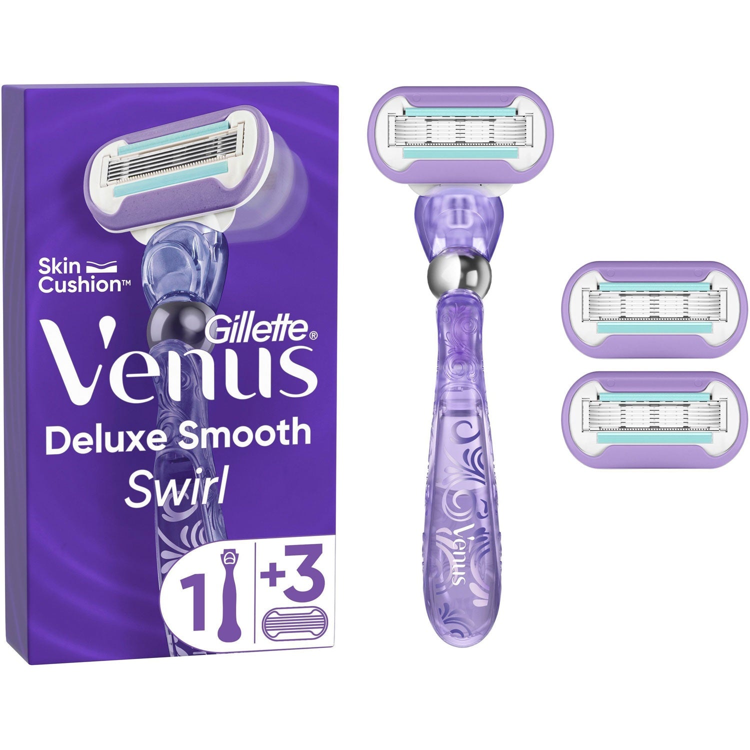 Razor Deluxe Smooth Swirl 3 blades