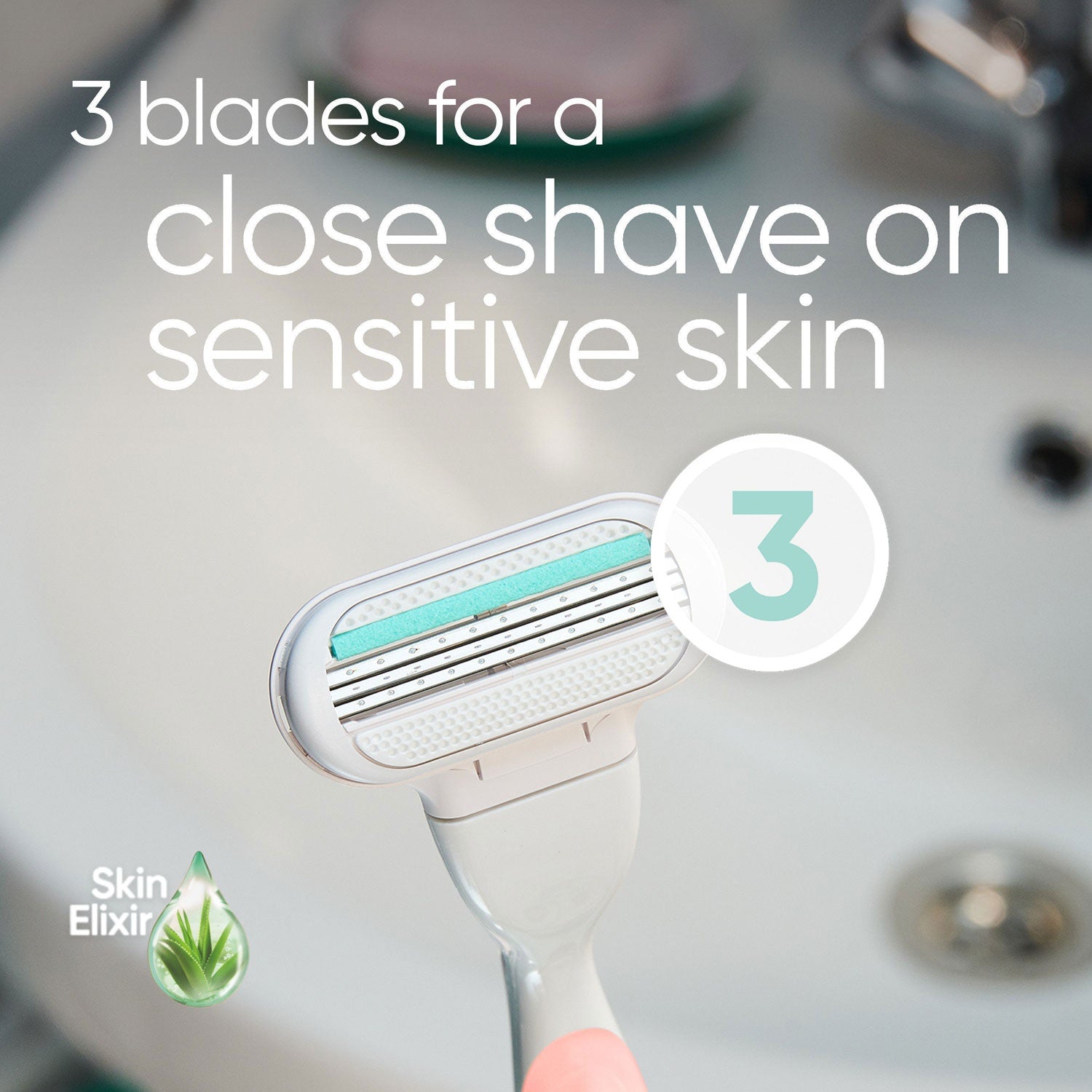 Razor Smooth Sensitive 2 razor blades