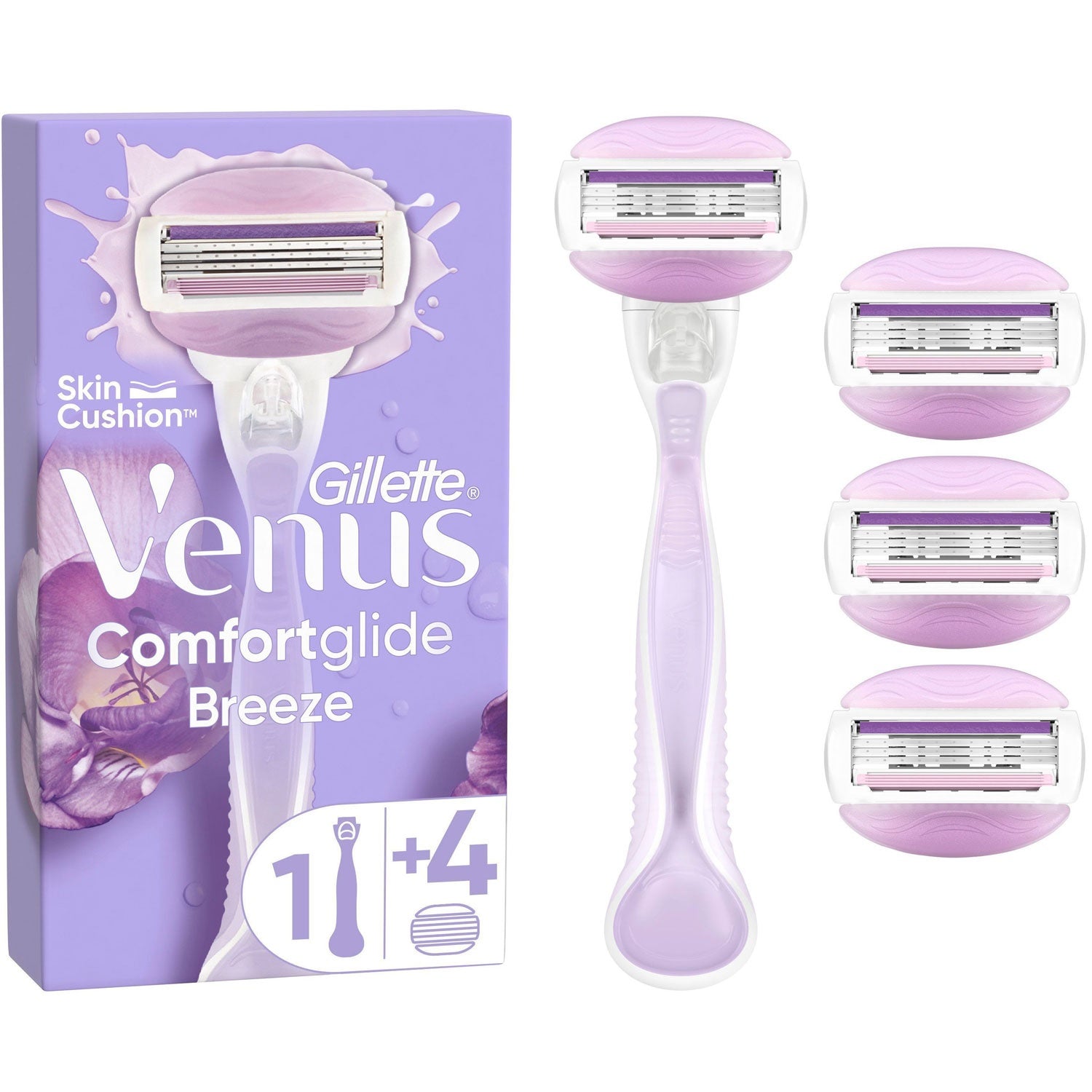 Razor Venus Comfortglide Breeze 4 razor blades