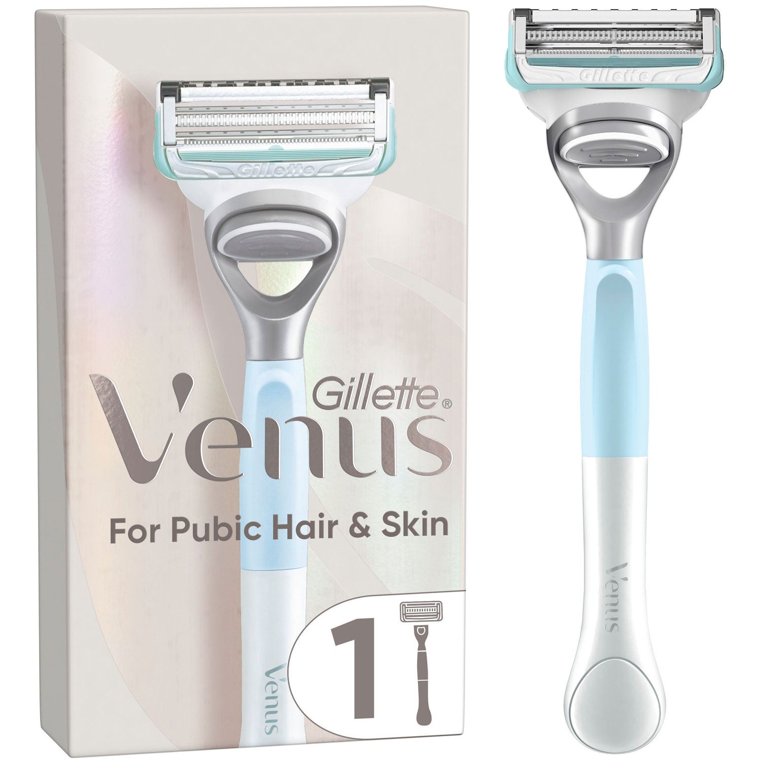 Razor Venus Pubic Hair & Skin Razor 1 razor blade