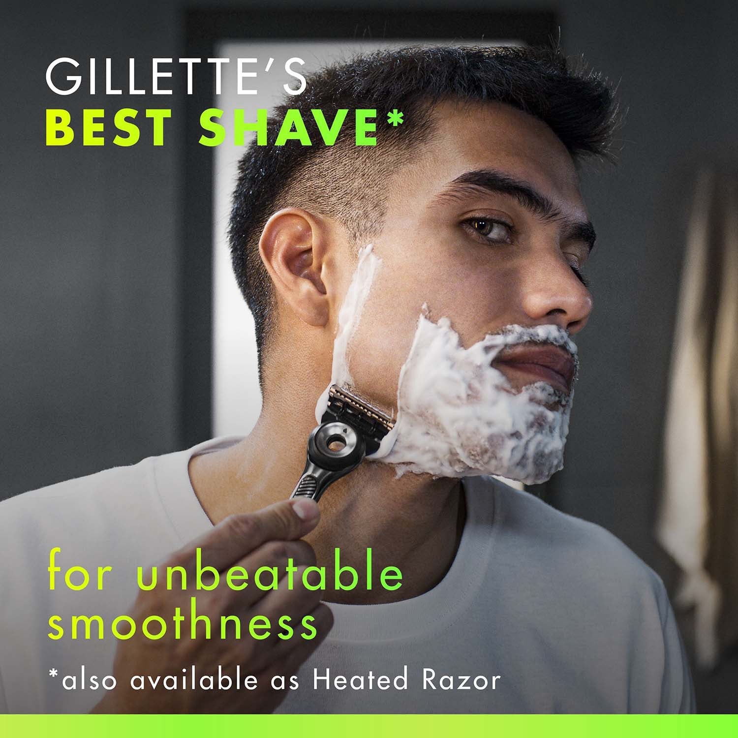 Razor With Exfoliating Bar, Magnetic Stand, 1 Razor Blade