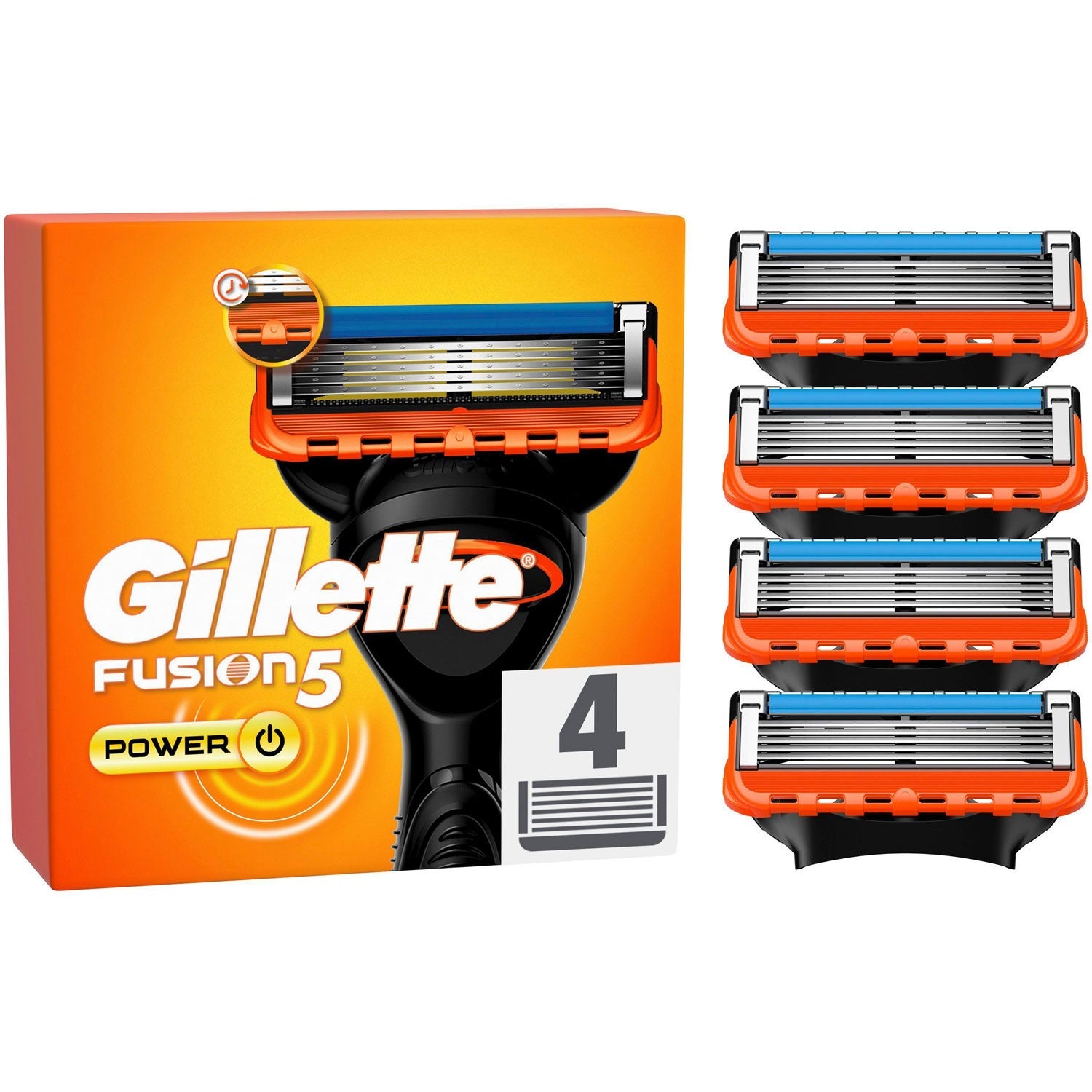 Razor blades Fusion 4pcs