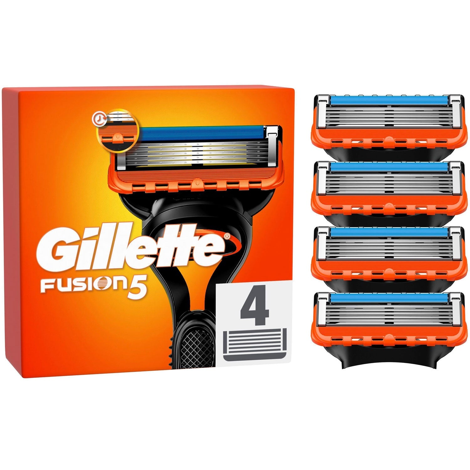 Razor blades Fusion 4pcs