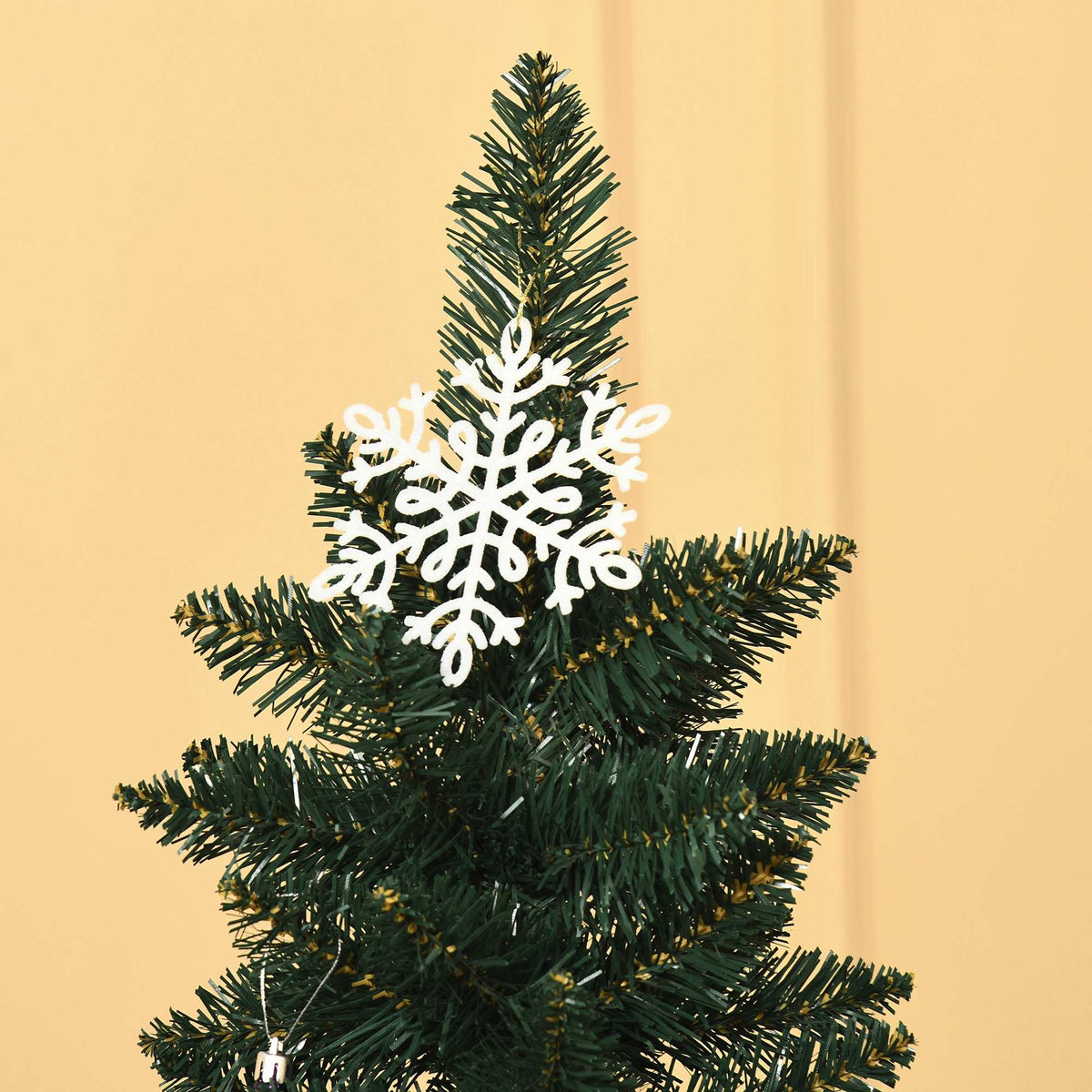 Realistic 180 cm Christmas Tree, 380 Branches, Fireproof