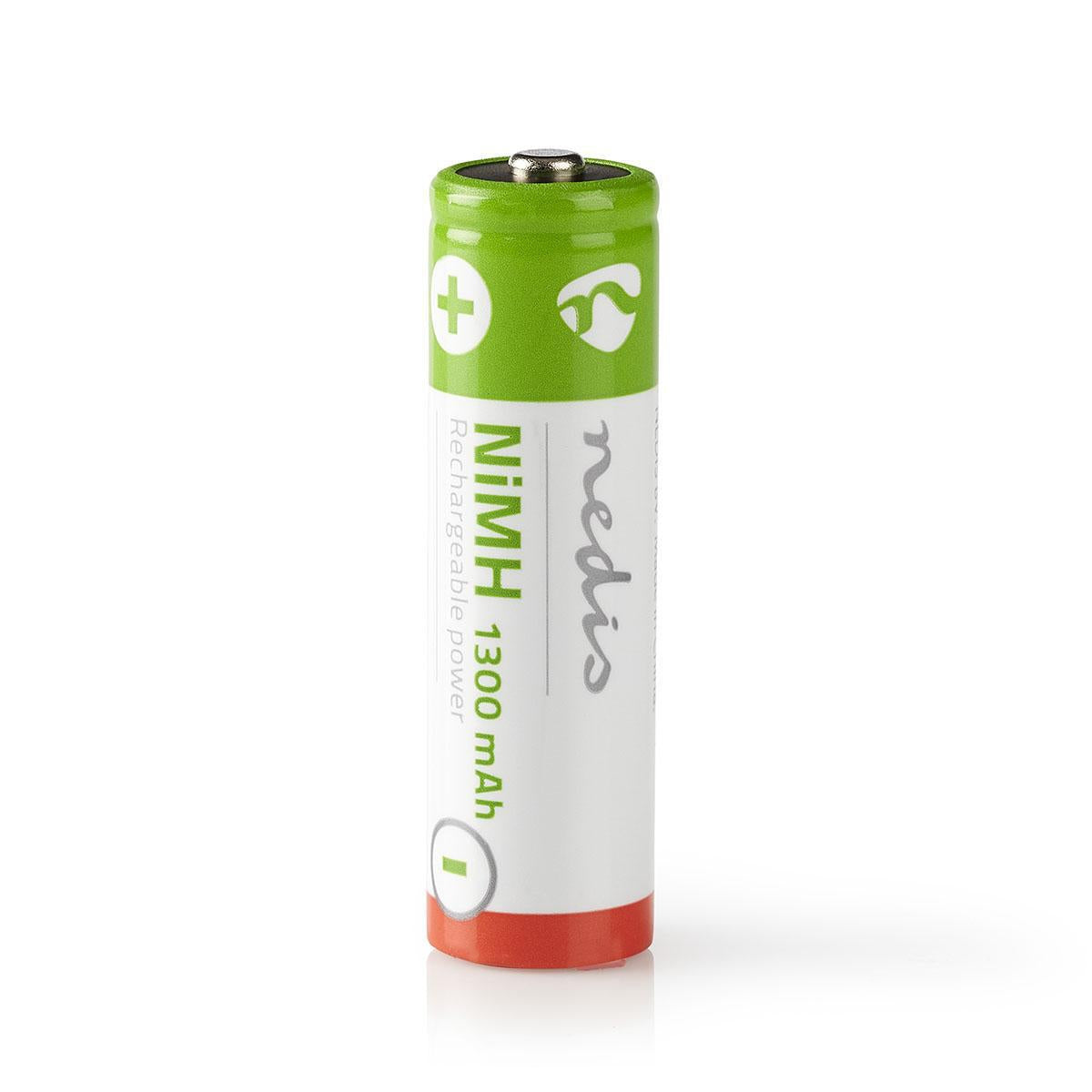 Rechargeable Ni-MH battery AA | 1.2 V DC | 1300 mAh | 4-Blister