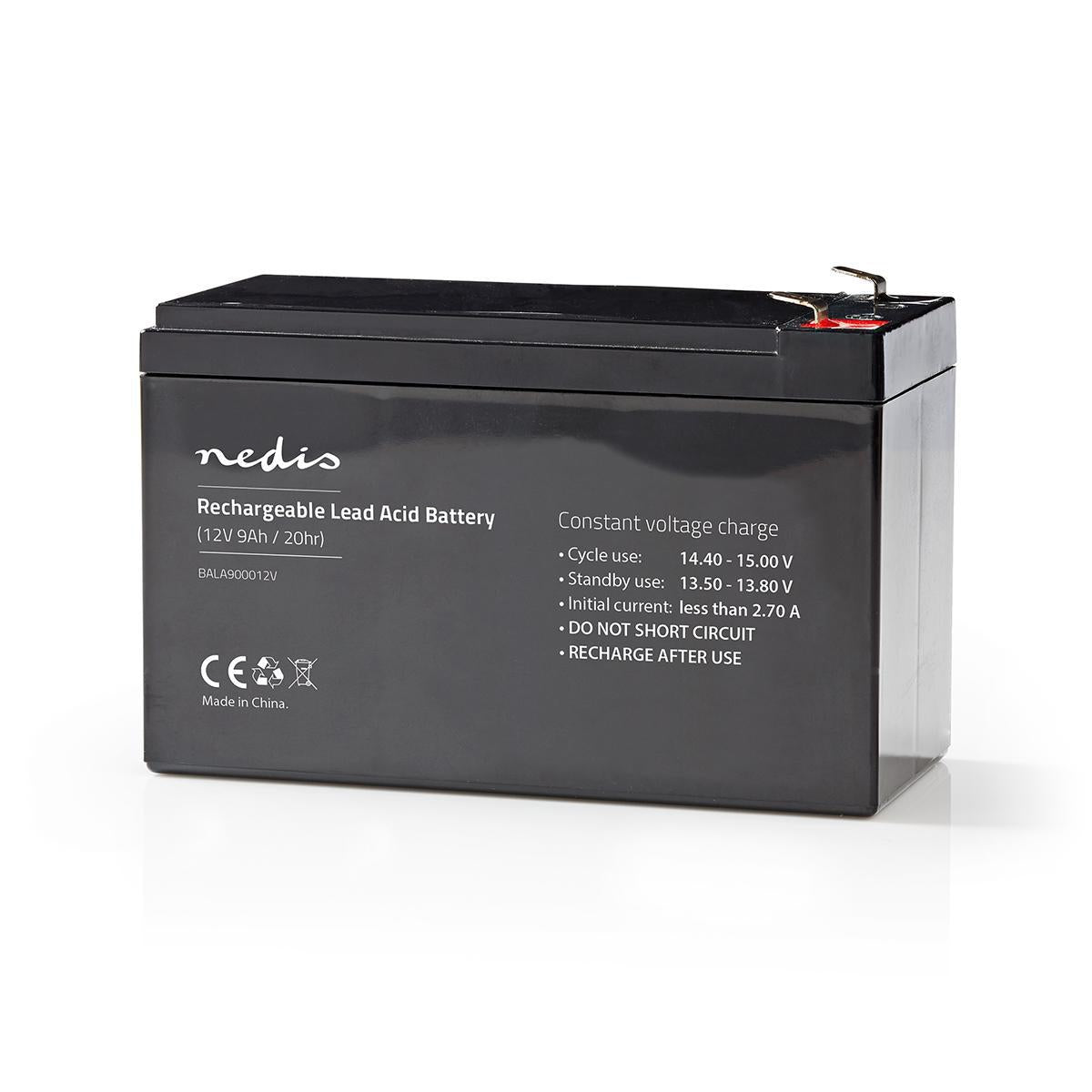 Rechargeable lead acid battery | Lead-acid | Rechargeable | 12 V| 9000mAh