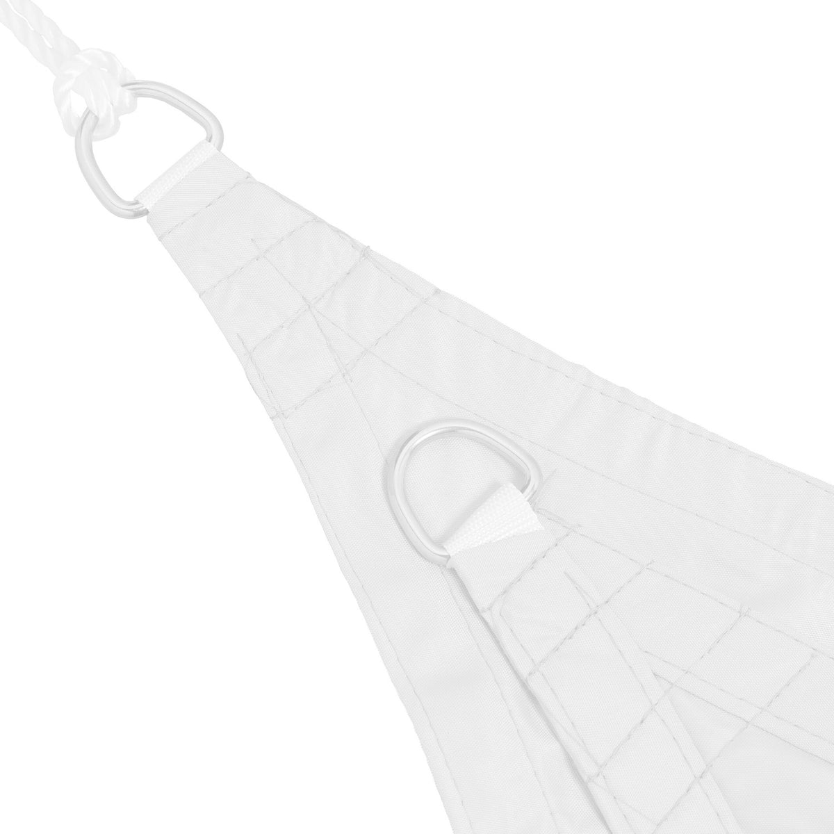 Rectangular awning in polyester