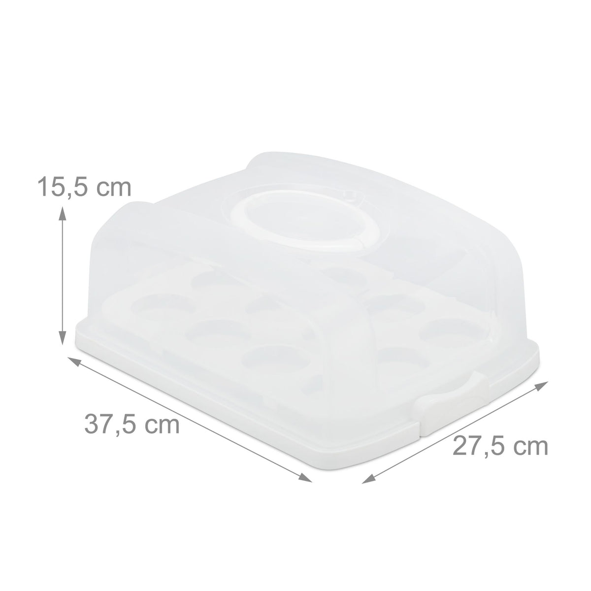 Rectangular cake box