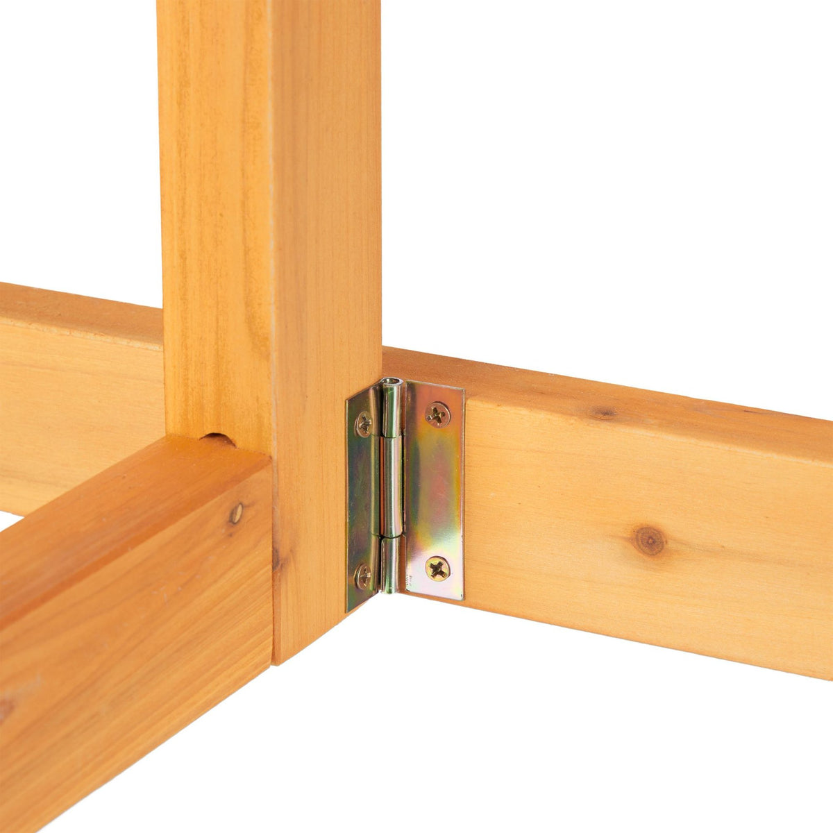 Rectangular folding table in wood