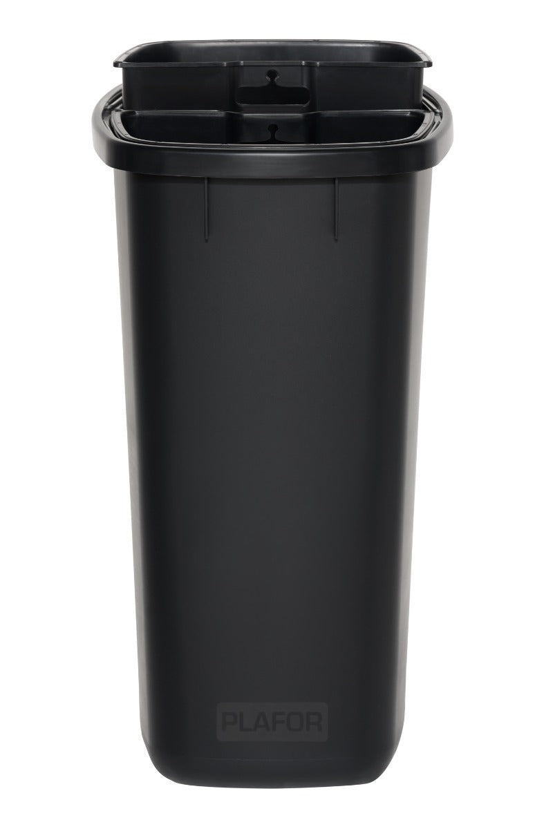 Recycling Bin with Dual Compartments, 90L Capacity