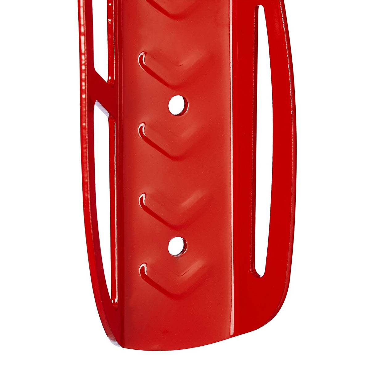 Red bicycle wall bracket set of 2
