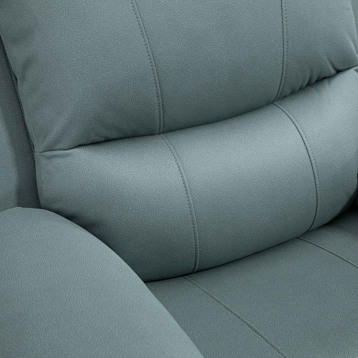 Relaxation Chair, 135° Tilting Reclining Chair, Rotating Tv Chair With Footrest For Living Room, Bedroom, Load Capacity Up To 150 Kg, Polyester Green