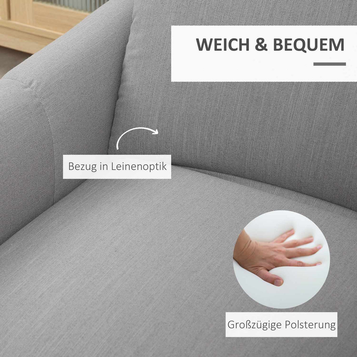 Relaxation Chair, Lounge Chair, Tv Armchair, Single Sofa, 140° Tiltable, Tv Armchair With Usb Port, Up To 150 Kg, 52.2W, Polyester, Gray, 77 X 89 X 107 Cm