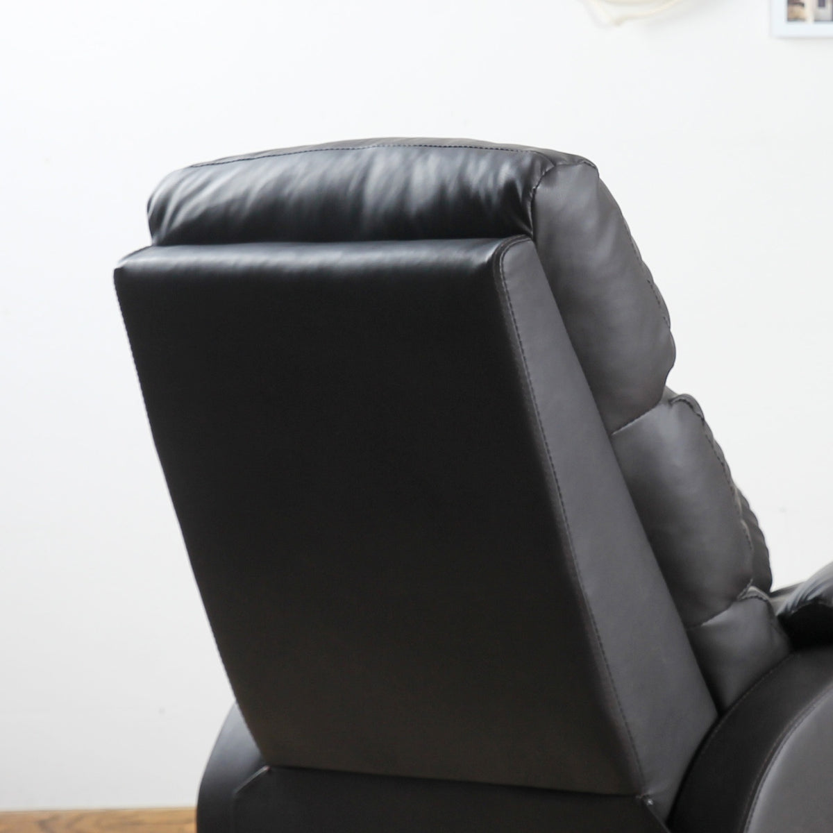 Relaxation Chair, Tv Chair, Couch Chair, Recliner, Angle Desk With Cpu Stand, Adjustable, Ergonomic, Faux Leather, Brown, 75 X 92 X 99 Cm