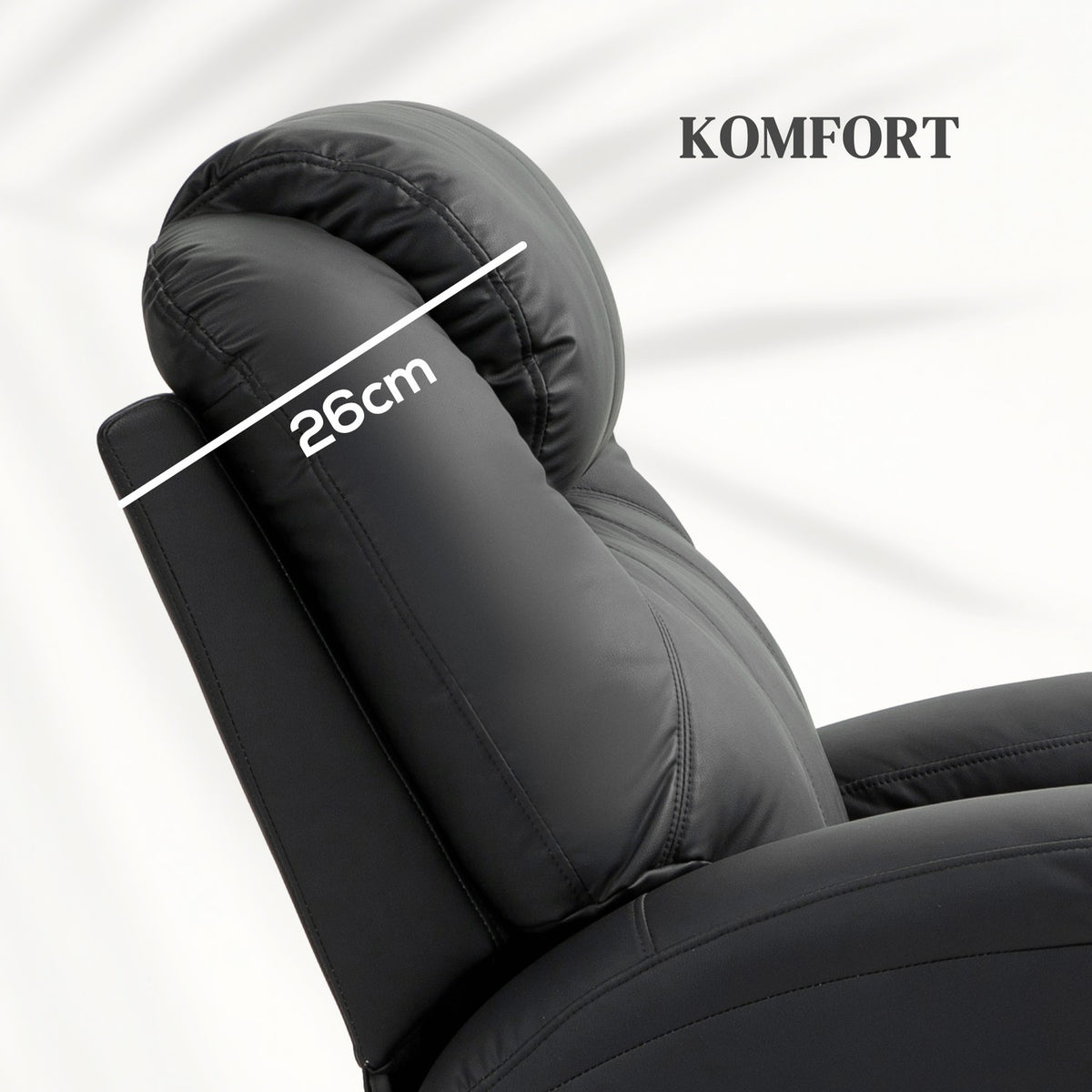 Relaxation chair with massage function, electric TV chair with reclining function, rocking function, rotating massage chair with spring system