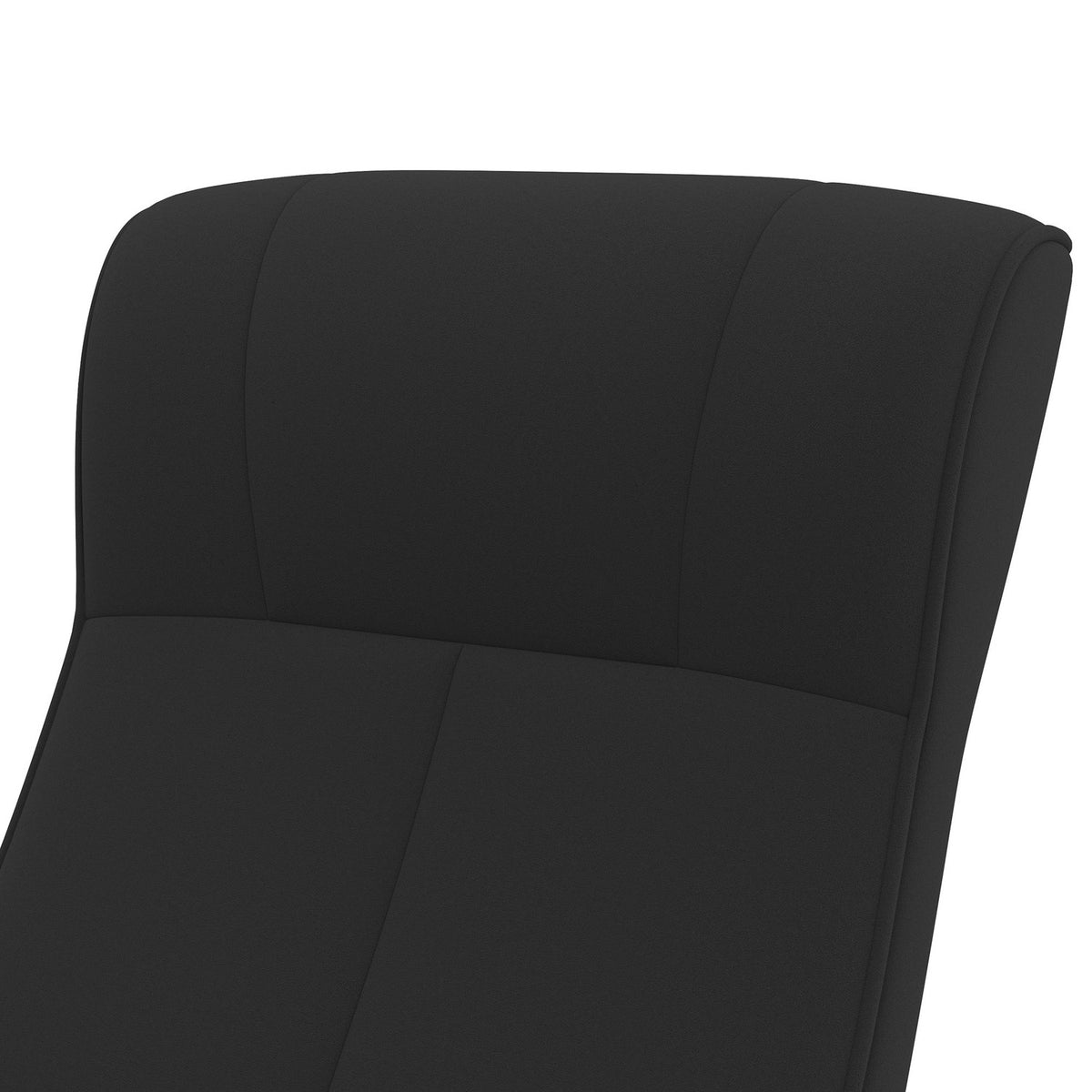 Relaxation chair with stool, rotating TV chair with reclining function, TV chair with a load capacity of up to 150 kg, reclining chair for living room, bedroom, microfiber cloth, black