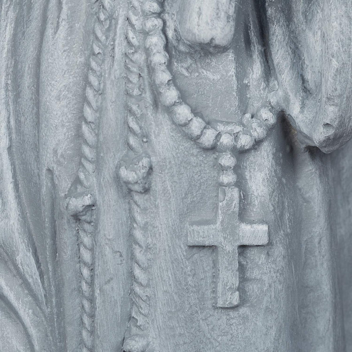 Religious garden statue