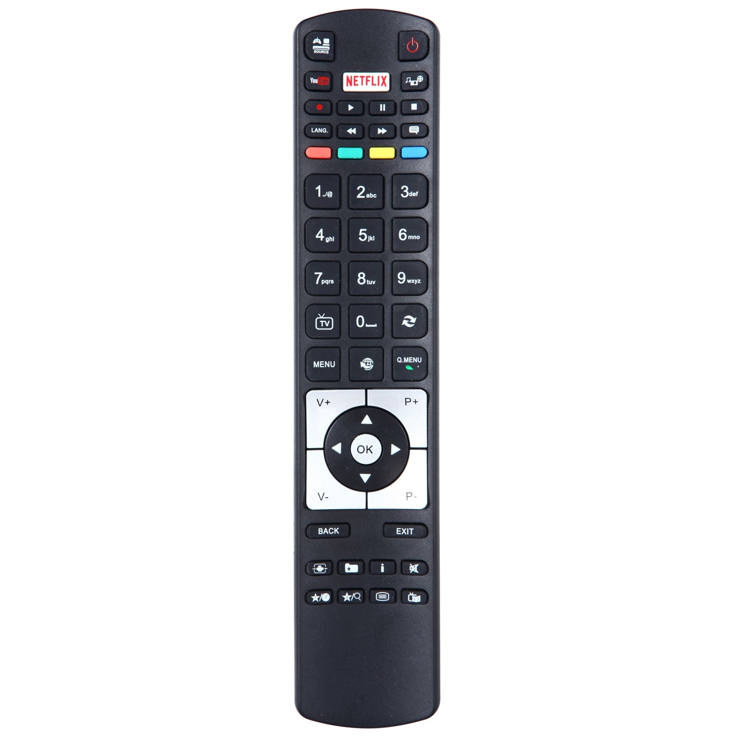 Remote control CH TV 43+50+65"