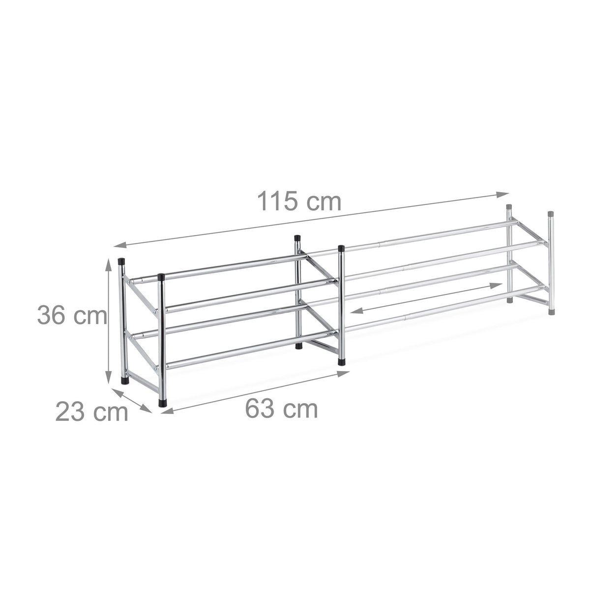 Removable shoe shelf