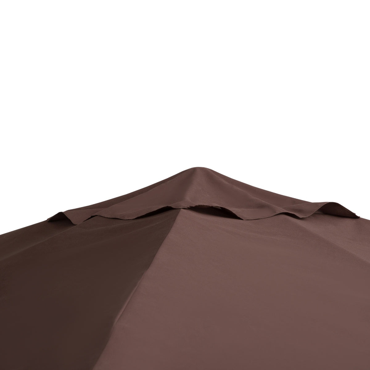 Replacement Roof Gazebo 2.93X2.93M Gazebo Cover Sun Protection Polyester Coffee