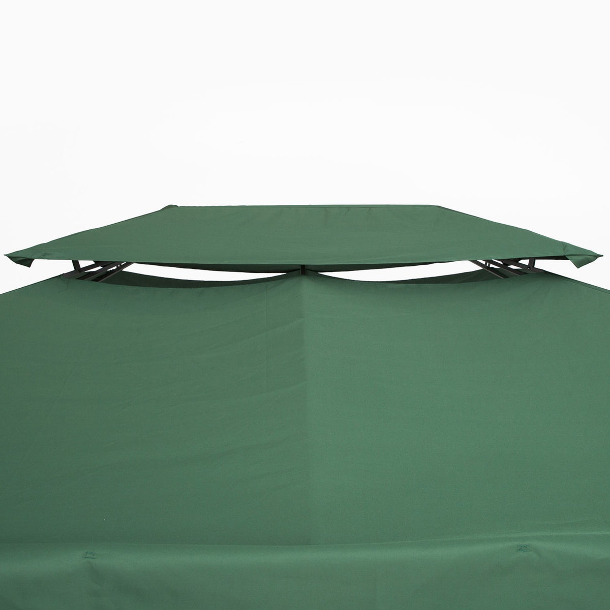 Replacement Roof Gazebo Roof For Garden Gazebo, Polyester, 3X4M, Green