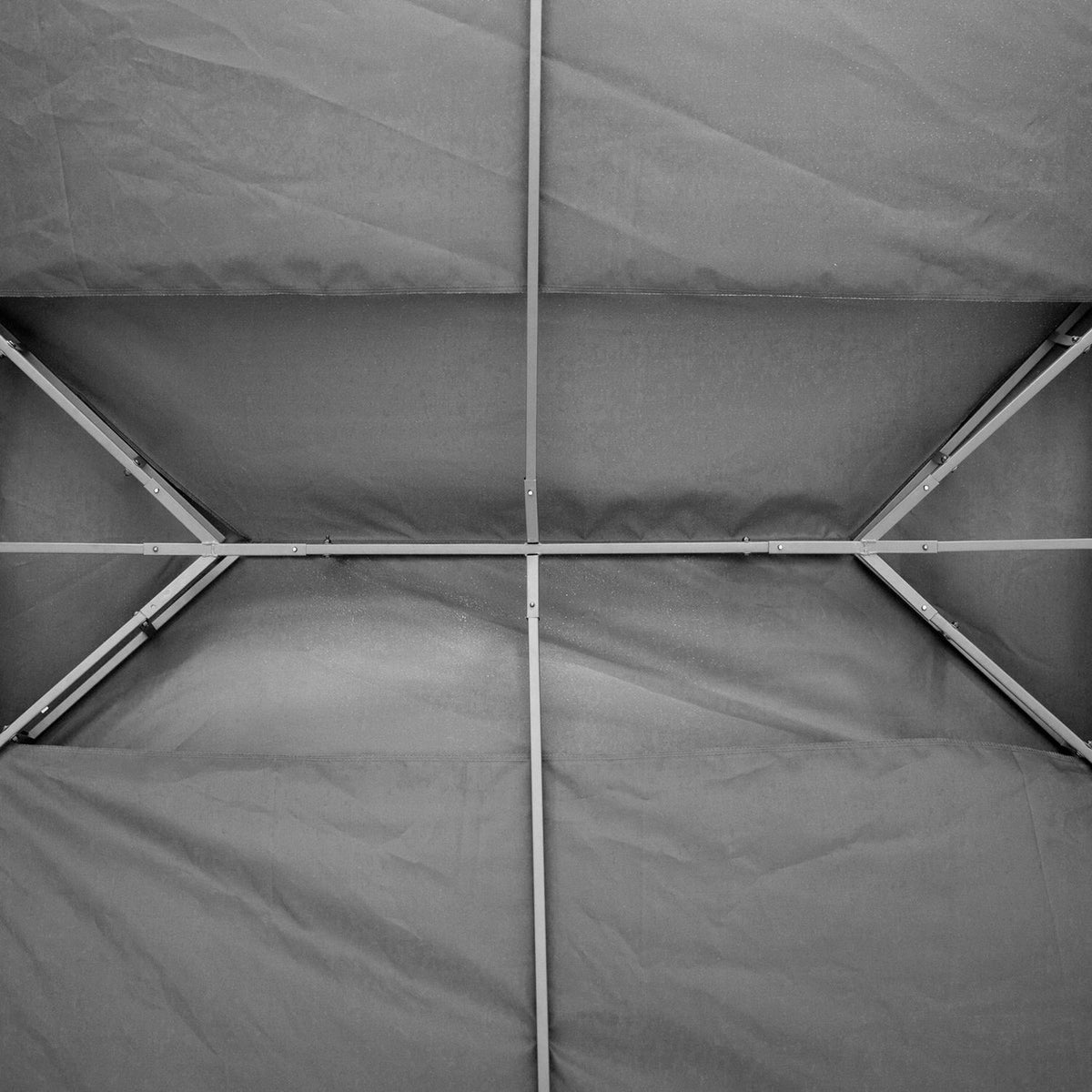 Replacement Roof Gazebo Roof For Garden Gazebo, Polyester, 3X4M, Light Gray
