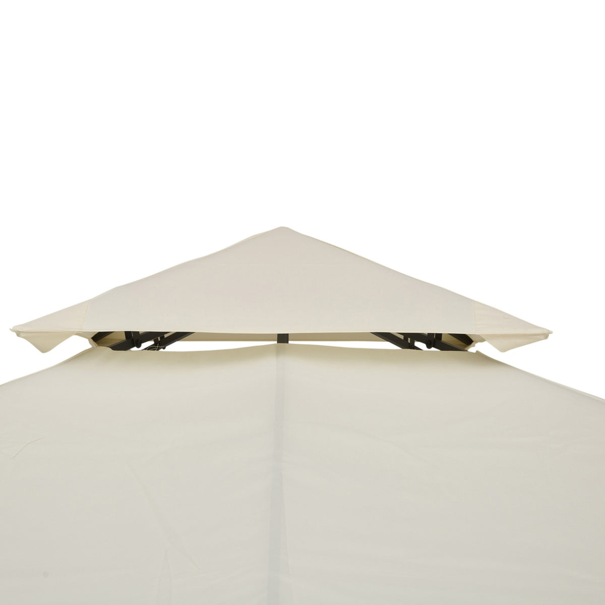 Replacement Roof Gazebo Roof For Metal Gazebo, Garden Gazebo, 3X3M, Cream White, Polyester