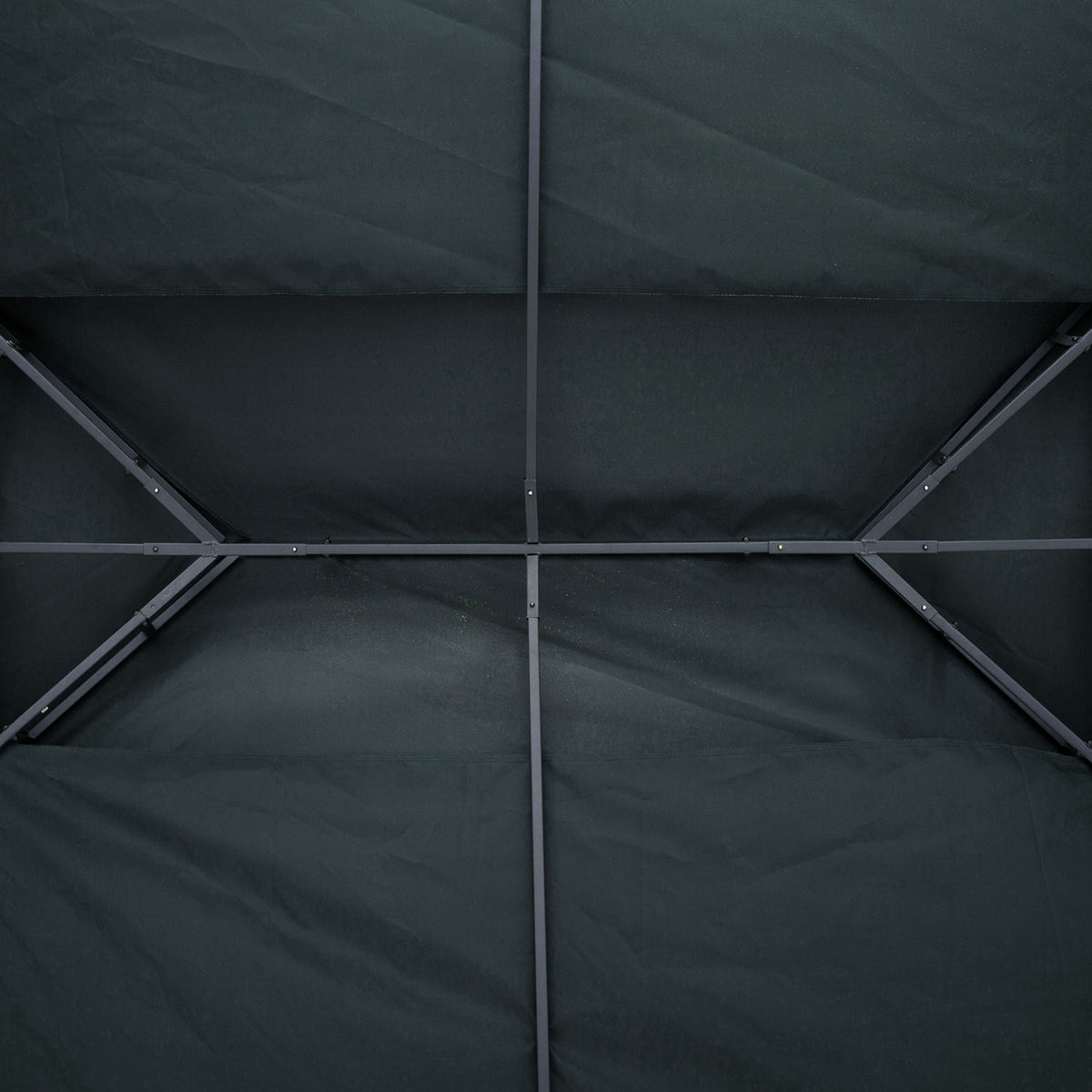 Replacement Roof Gazebo Roof Garden Gazebo Polyester 3X4M Charcoal Gray