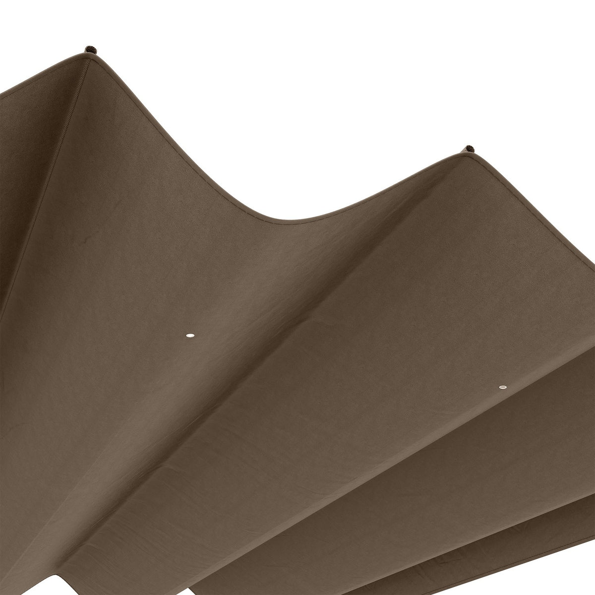 Replacement roof for 2.85 x 2 m pergola, water-repellent retractable wave canopy with rain drainage holes, UV protection 30+, winterproof shade cover for garden, balcony, terrace, coffee