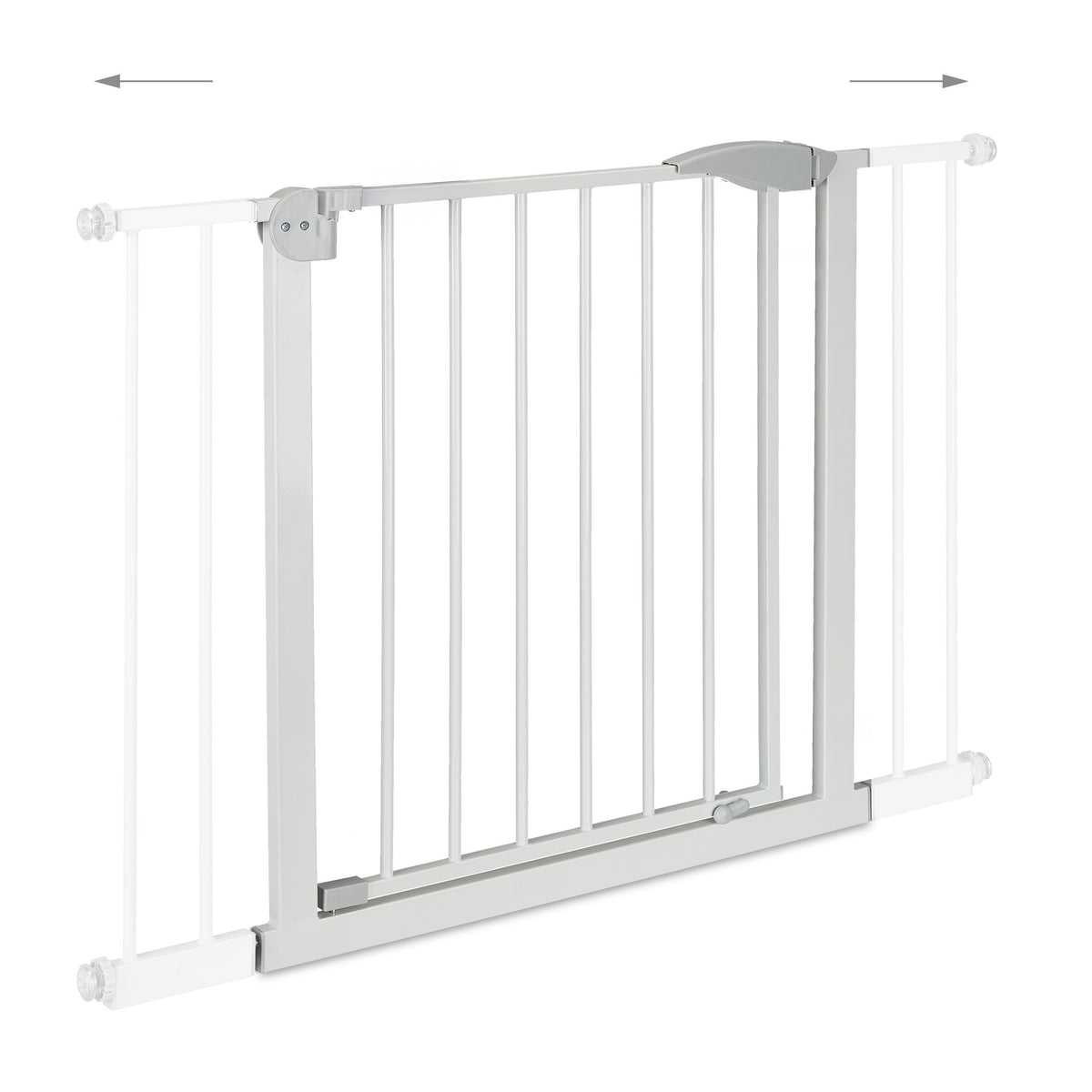 Retractable door guard without drilling