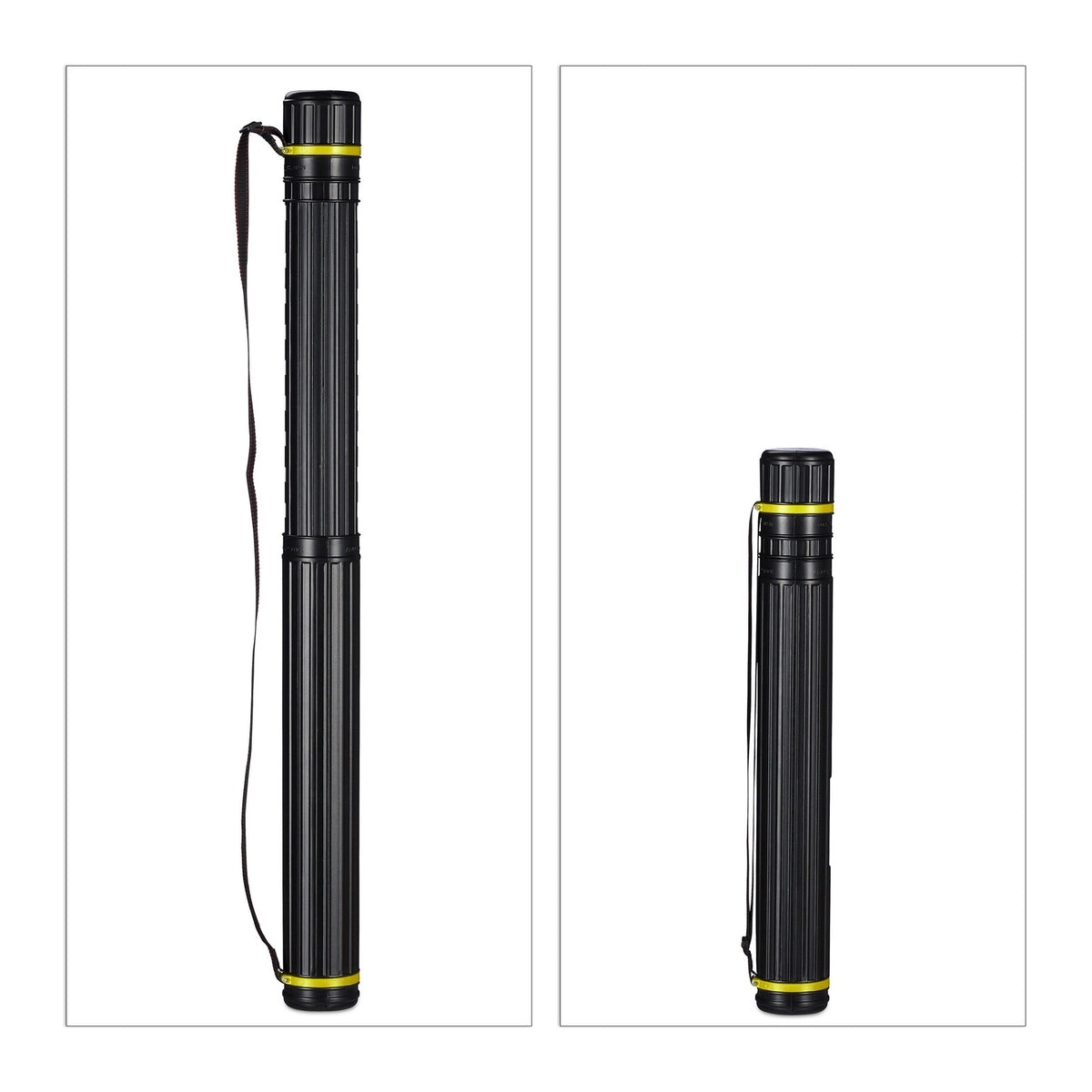 Retractable poster roll
