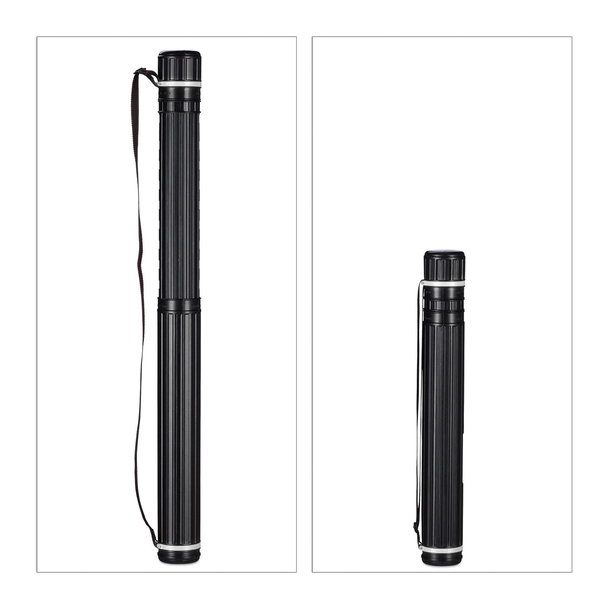 Retractable poster roll