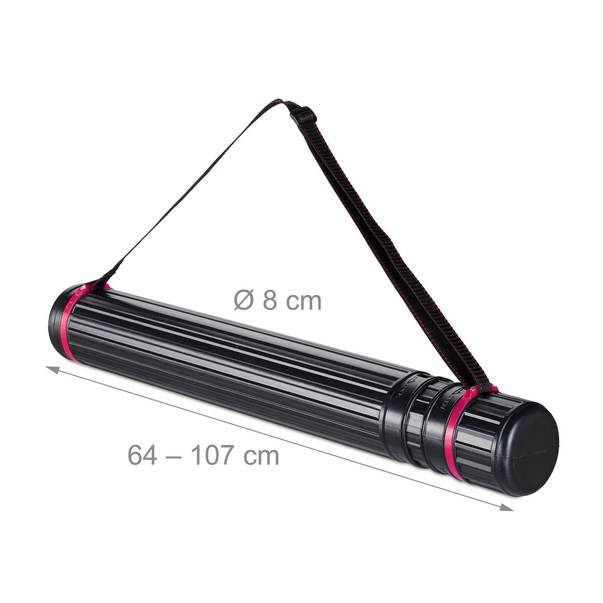 Retractable poster roll