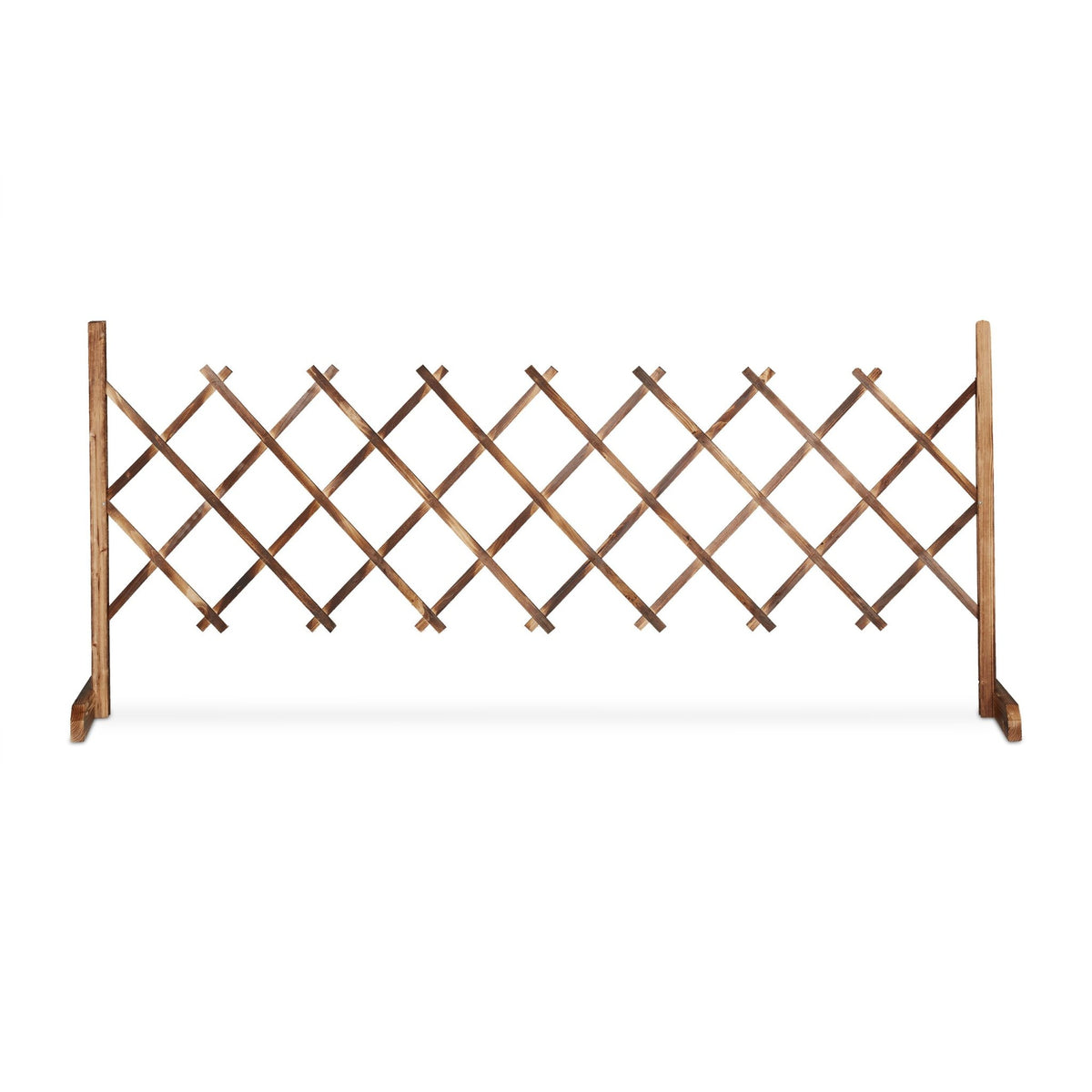 Retractable trellis natural