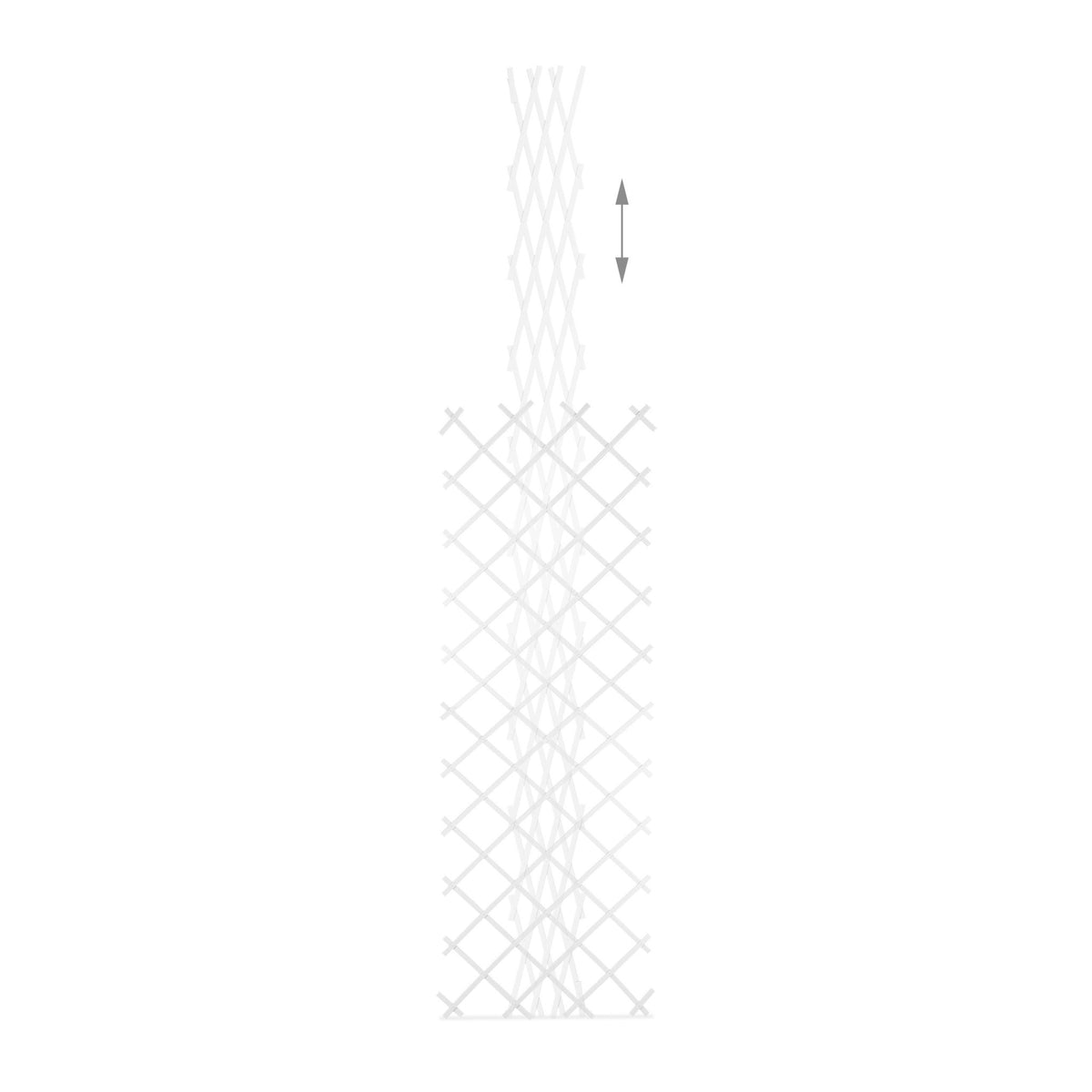 Retractable trellis set with 3,250 cm