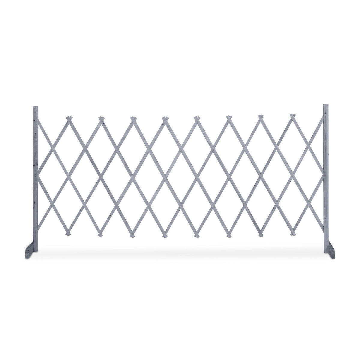 Retractable wooden trellis