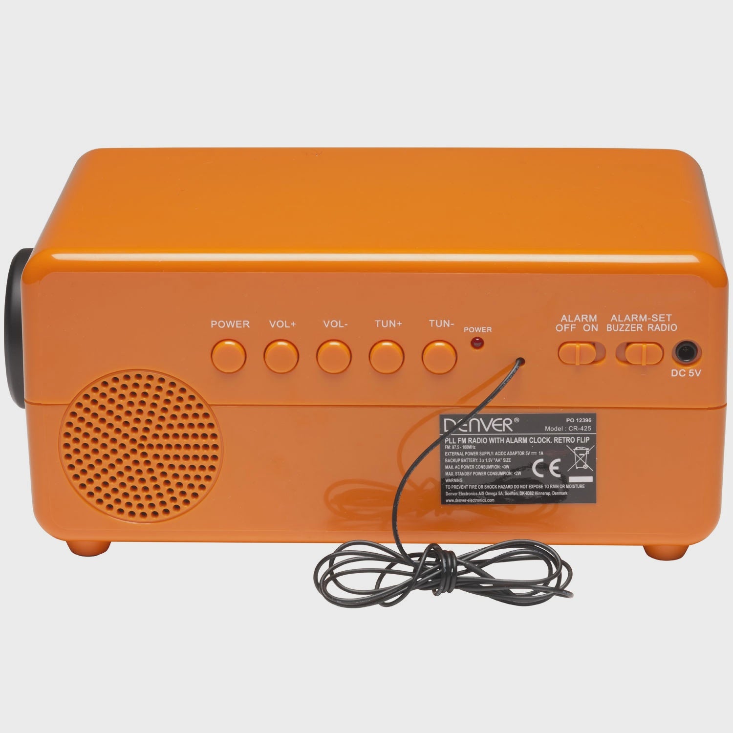 Retro Style PLL FM Radio with Alarm Function
