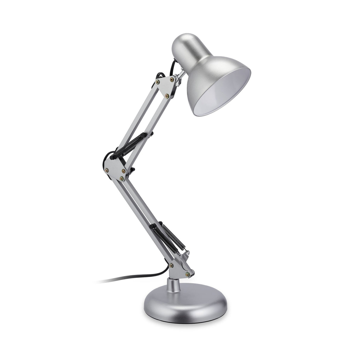Retro desk lamp silver