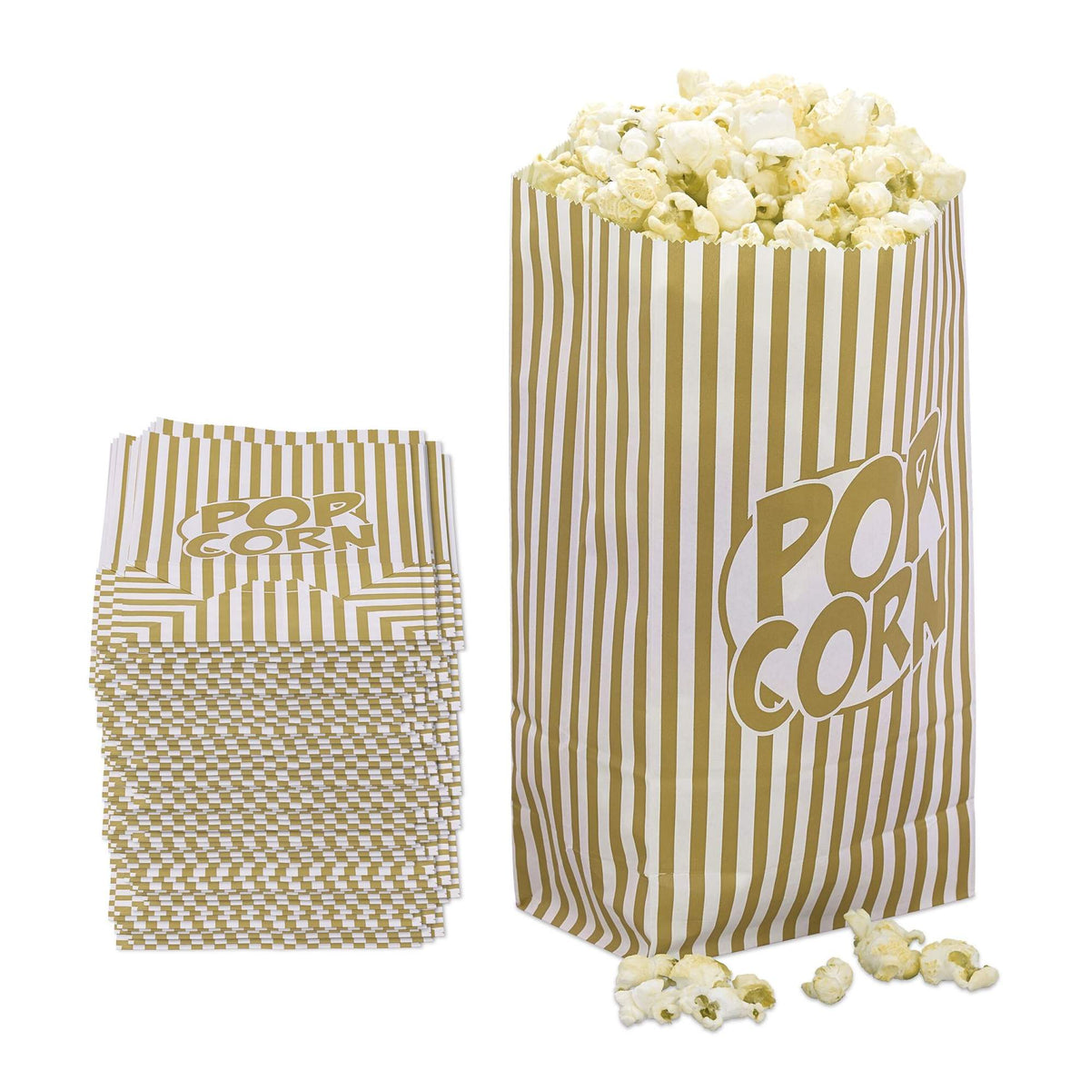 Retro popcorn cone 144-pack