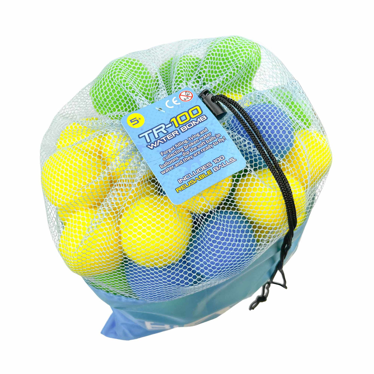 Reusable Water Bomb Balls, 100 Pcs, Soft Material
