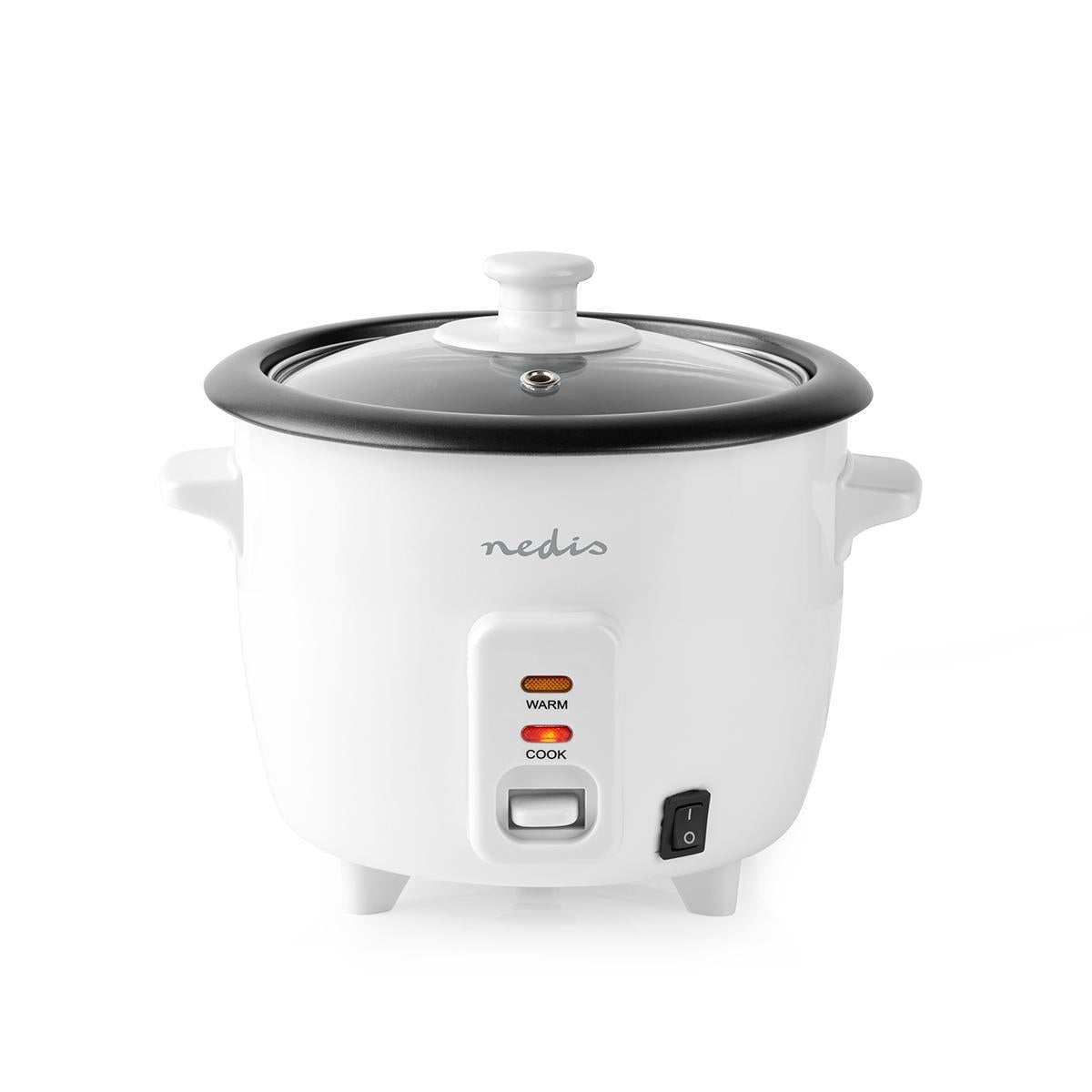 Rice cooker | 0.6 l | 300 W | Undoing machine in aluminum | Non-stick coating | Removable bowl | automatic shutdown