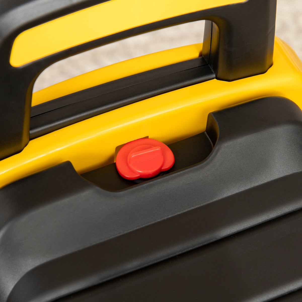 Ride-On Car Seat Excavator With Shovel & Horn, Storage Space, For Children From 12 Months, Yellow + Black, 85X27.5X47.5Cm